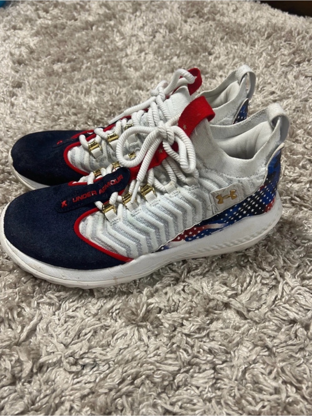 Under Armour Mens Red White & Blue Under Armour
